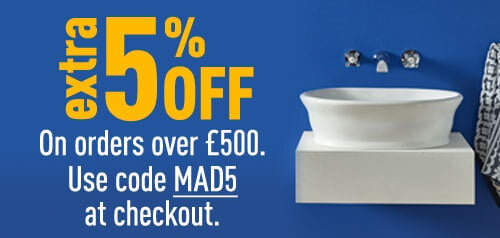 Coupon MAD5 for an extra 5% off orders over 500 GBP
