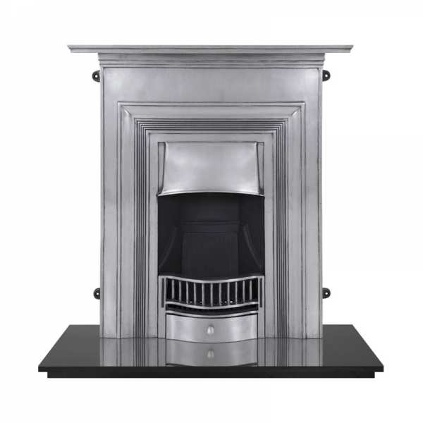 Carron Oxford Full Polish Cast Iron Combination Fireplace Hef353