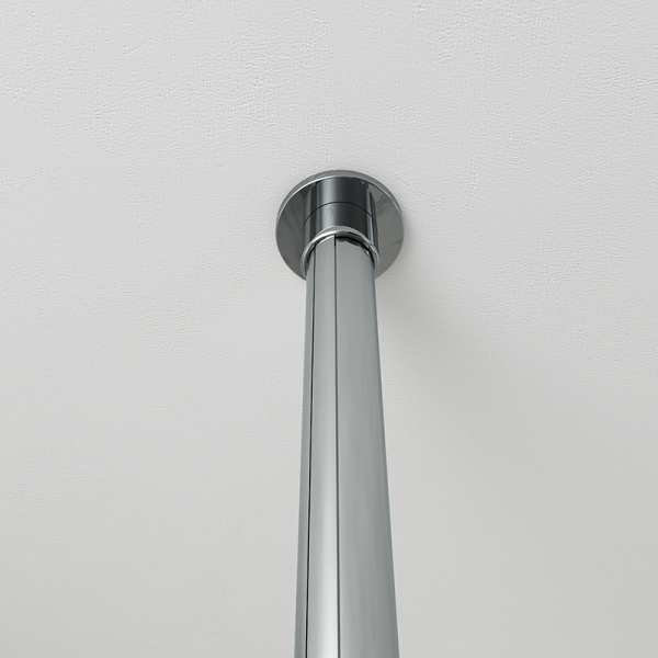 Cassellie Wet Room Floor To Ceiling Pole For 8mm Glass Gac007 Cs