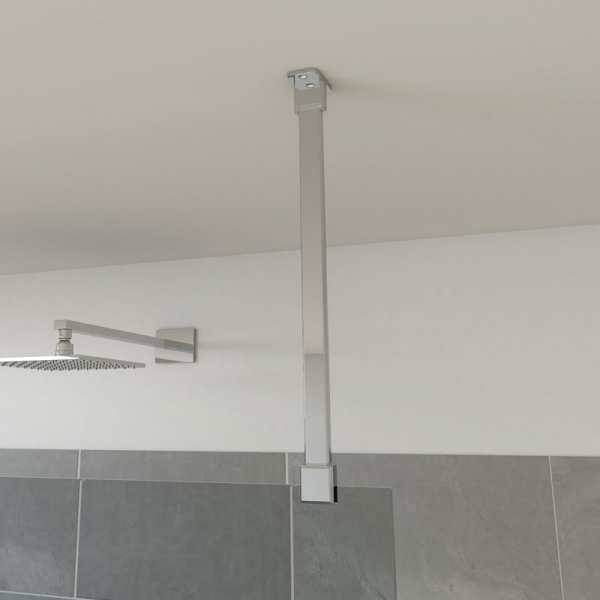 Tissino Armano Wet Room Ceiling Support Arm And Glass Clamp Tar