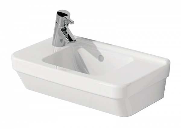 Vitra S50 500mm Left Hand Compact 1 Tap Hole Basin 5344l003 0028