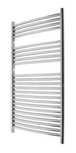 Abacus Elegance Radius Curved Towel Rail 1120 x 480 CHROME