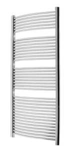Abacus Elegance Radius Curved Towel Rail 1700 x 600 CHROME