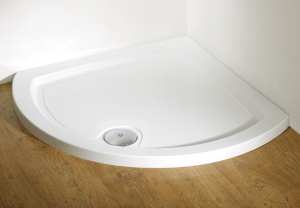 Kudos Concept 2 Offset Curved Shower Tray 1000 x 810mm RIGHT DCOS108RW