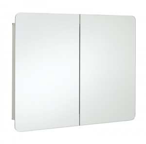 RAK Duo Stainless Steel Double Mirror Cabinet 800 x 120 12SL380