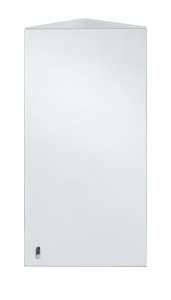 RAK Riva Stainless Steel Single Corner Mirror Cabinet 380 x 280 12SL704HP