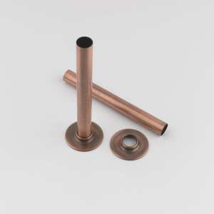 Rads 2 Rails Antique Copper Pipe Sleeve with Bezels