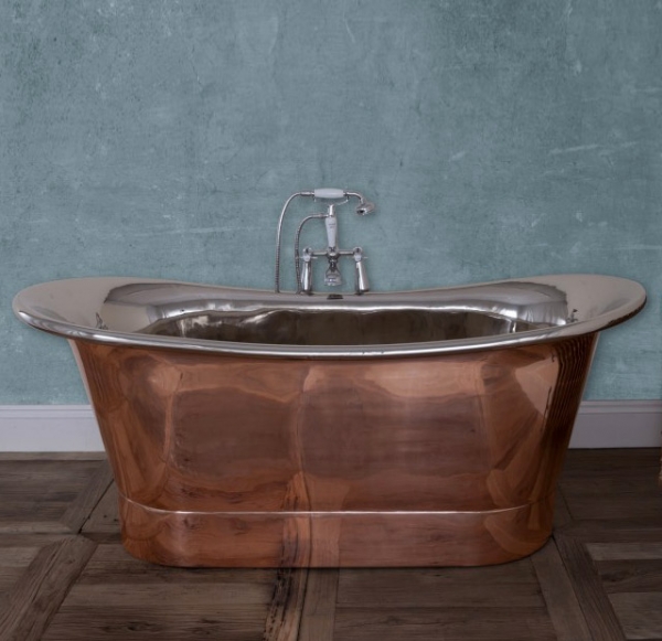 JIG Normandy Copper Bath - Copper and Nickel Finish - SS001