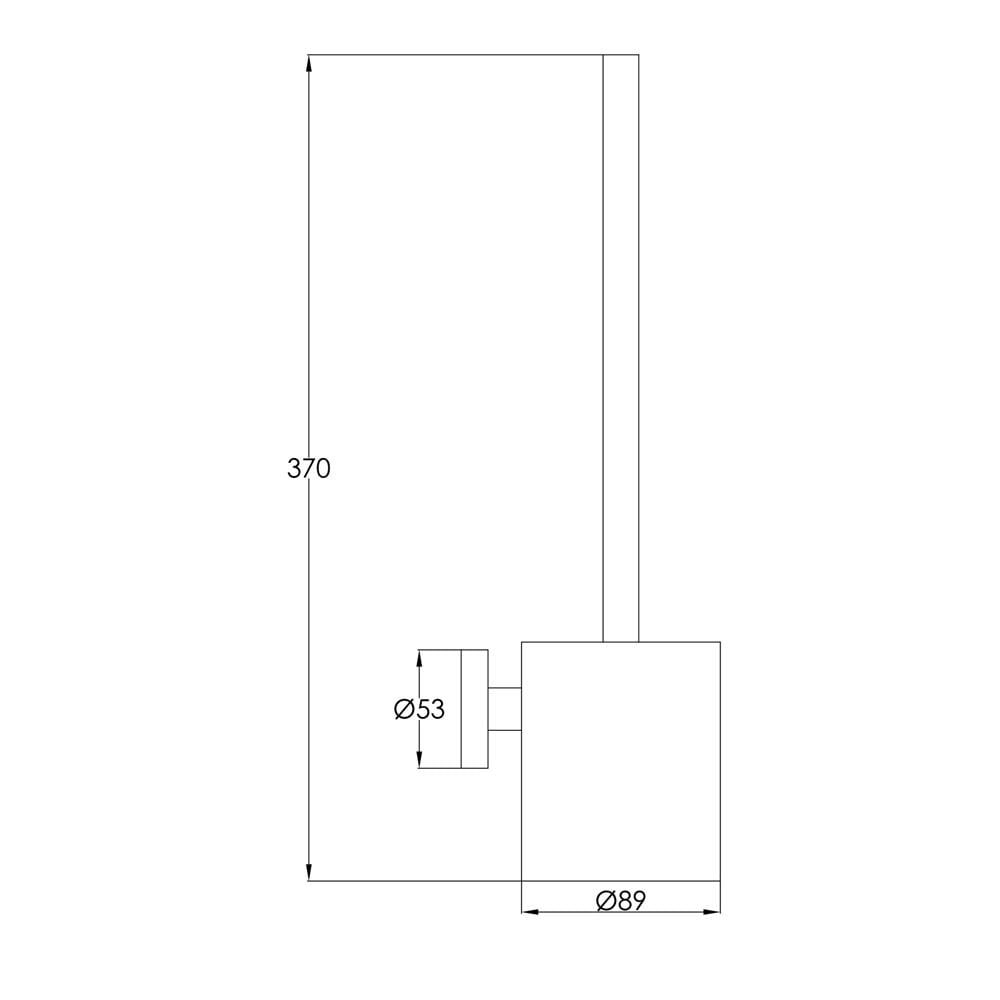 JTP Florence Chrome Wall Mounted Toilet Brush Set - 150165