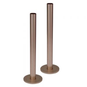 JTP Brushed Bronze Radiator Pipe Covers 180mm