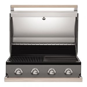 BeefEater 1500 Stainless Steel 4 Burner Built In Gas BBQ