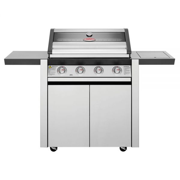 BeefEater 1600S 4 Burner Gas BBQ with Side Burner and Trolley