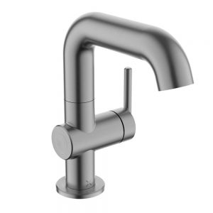 Crosswater 3ONE6 Lever Slate Mono Basin Mixer Tap with Side Lever
