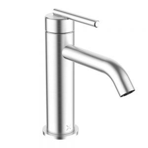 Crosswater 3ONE6 Lever Stainless Steel Mono Basin Mixer Tap