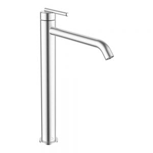 Crosswater 3ONE6 Lever Stainless Steel Tall Basin Mixer Tap
