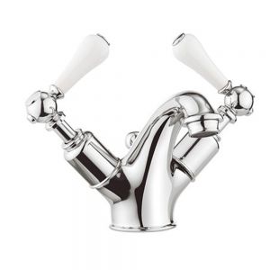 Crosswater Belgravia Lever Chrome Mono Basin Mixer Tap with Pop Up Waste