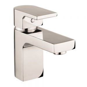 Crosswater Planet Chrome Mono Basin Mixer Tap with Click Clack Waste