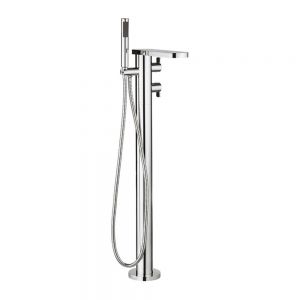 Crosswater Wisp Chrome Floor Standing Bath Shower Mixer Tap