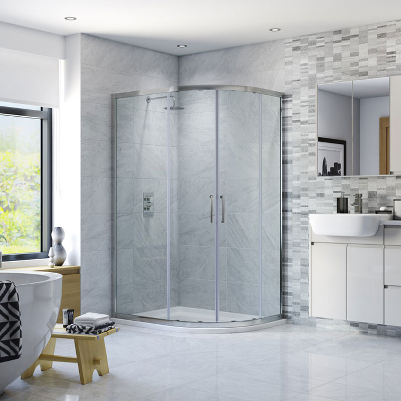 Moods Reflexion 6 Offset Quadrant 1200 X 900 Shower Enclosure