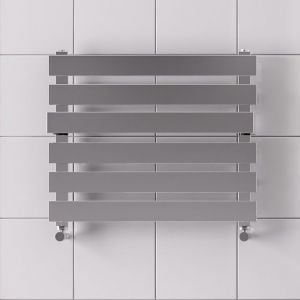 Eastbrook Ascona 420 x 500 Polished Stainless Steel Designer Radiator