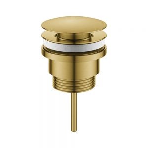 Flova Brushed Brass Universal Basin Waste