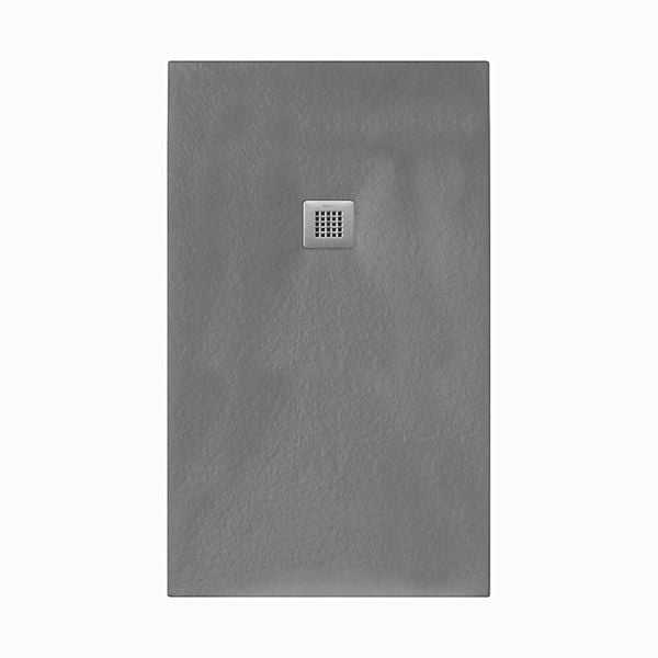 Tissino Giorgio2 1500 x 800 Rectangular Grey Slate Effect Shower Tray