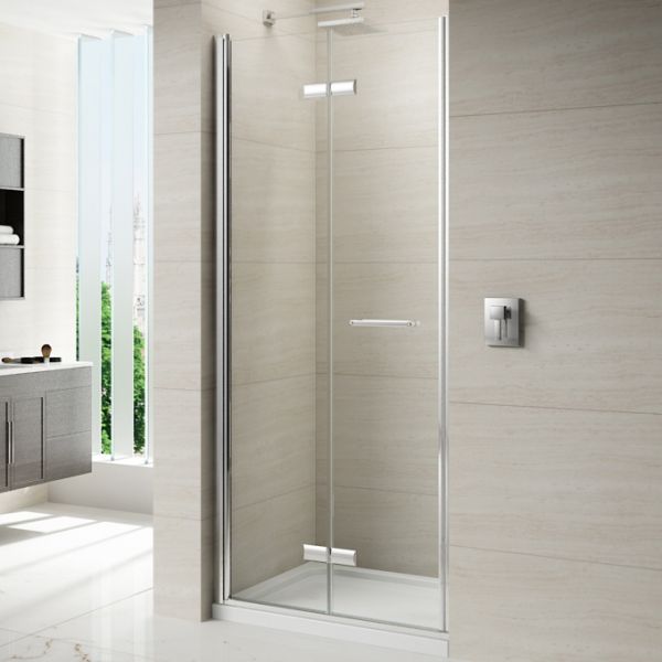 Merlyn 8 Series Frameless 900 Hinged Bifold Shower Door - M87221