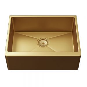 Ellsi Excel 1 Bowl Belfast Gold Kitchen Sink