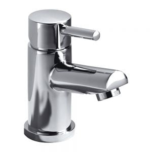 Roper Rhodes Storm Chrome Mini Basin Mixer Tap with Click Waste