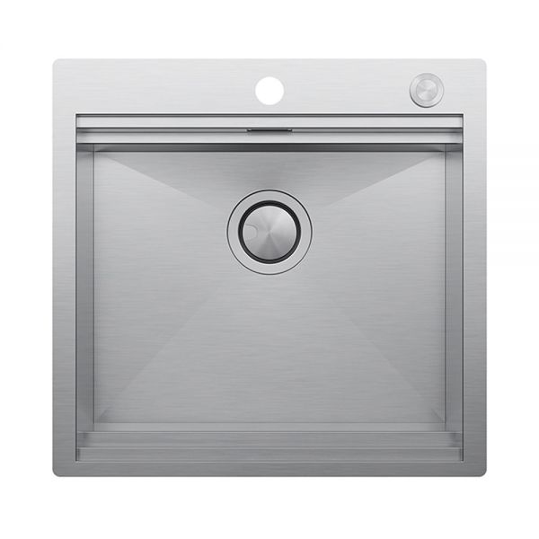 Clearwater Urban Smart 1 Bowl Inset Stainless Steel Kitchen Sink 540 x 520