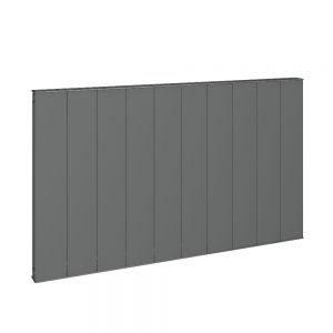 Eastbrook Vesima 600 x 1203 Horizontal Matt Anthracite Designer Radiator